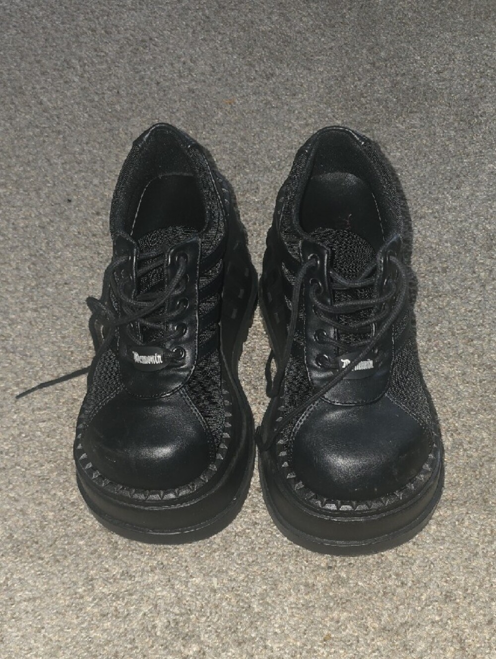 Demonia Stomp 08 Platform Shoes - Picture 2 of 5